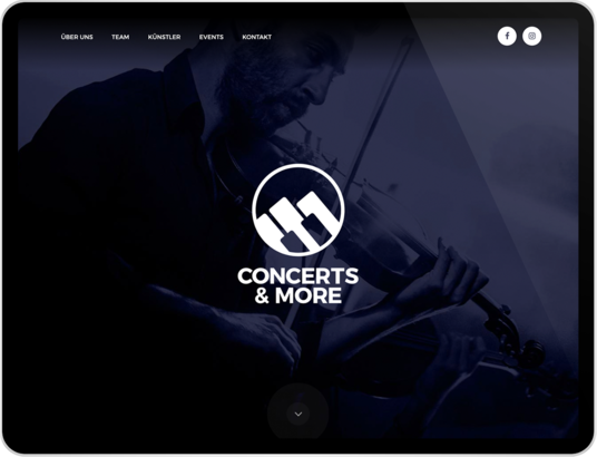 Webdesign Concerts&more